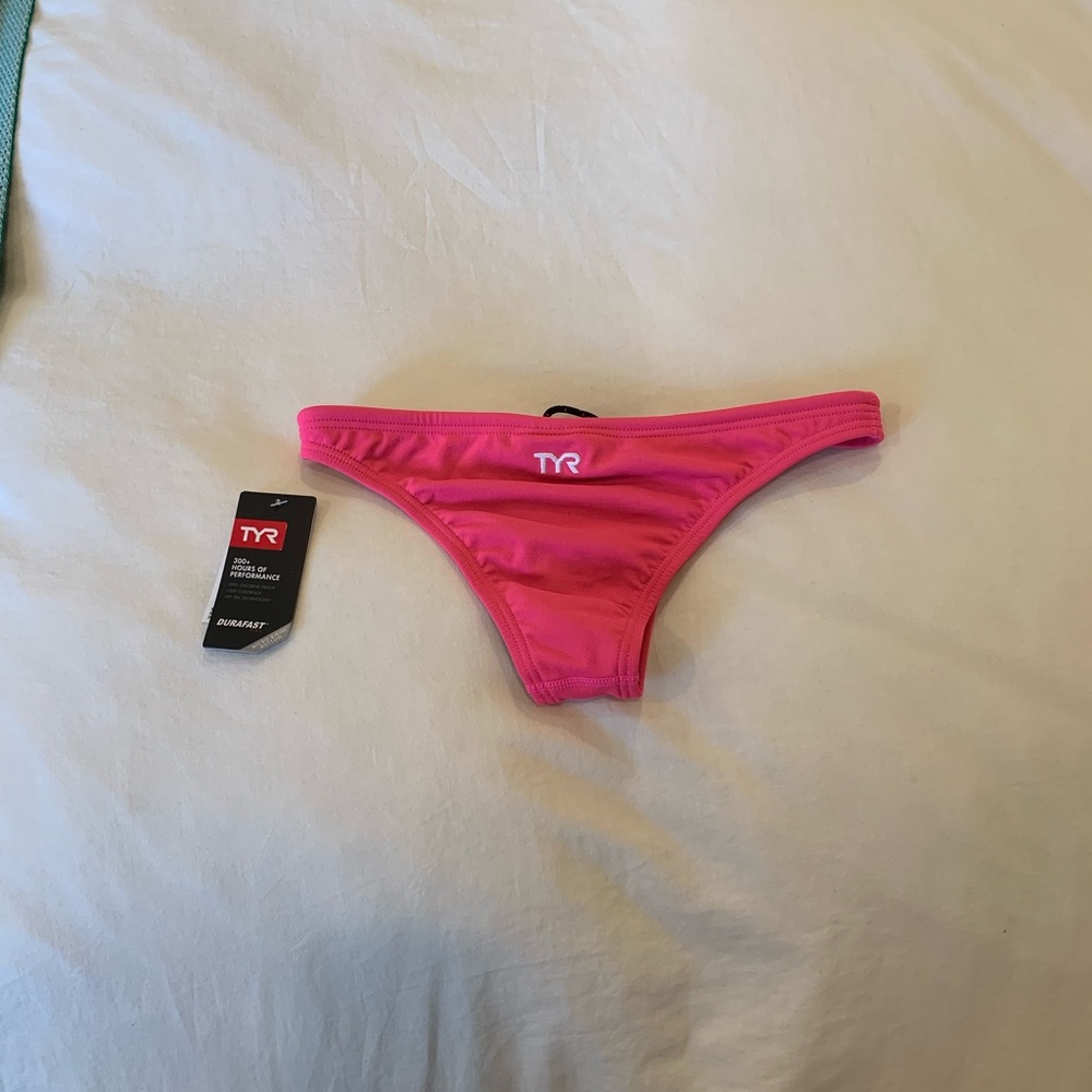 TYR cheeky bikini bottoms size small